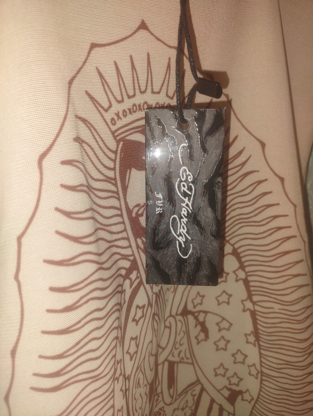 Ed Hardy Mary Mesh Swim Coverup Dress - Picture 4 of 7